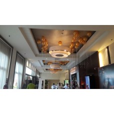 Helium Balloon Flout to ceiling Living Hall